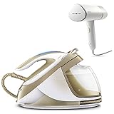 Philips Dampfbügel-Set - Dampfbügelstation GC9642/60 PerfectCare Elite Silence, 2400 W + Philips...