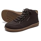 HOBIBEAR Barfußschuhe für Damen und Herren | Zero Drop | Breite Leder Minimalistische...