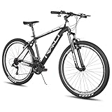 HILAND RALI Tierra 27,5 Zoll Hardtail-Mountainbike MTB Leichter Stahlrahmen 21-Gang V-Bremse Fahrrad...