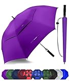Baraida Golf-Regenschirm, groß, 157,7 cm, 177,7 cm, extra groß, übergroß, doppelt, belüftet,...