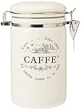 Kaffeedose Dolce Casa, 850 ml., Keramik mit Bügelverschluss, von TOGNANA