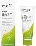 efasit Anti-Hornhaut Creme - Hornhautentferner Creme mit Säure-Komplex bei verhornten Füßen,...