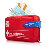 BigDean KFZ Verbandstasche 2025 nach aktueller Norm DIN 13164:2022 Auto Verbandskasten Erste Hilfe...
