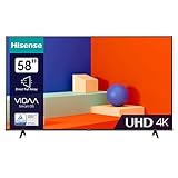 Hisense 58E6KT 146cm (58 Zoll), 4K UHD, Smart TV, HDR, Dolby Vision, Triple Tuner, Bluetooth, WiFi,...