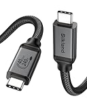 Silkland Zertifiziert USB4 Kabel mit Thunderbolt 4 Kabel, 40Gbps USBC Datenkabel, PD3.1 240W 48V 5A...