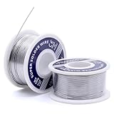 ZHIYUQL® Lötzinn Mit Flussmittel 1mm, 2 Rollen à 100g Lötzinn, Professioneller Lötdraht Für...
