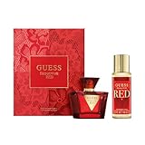 GUESS Seductive Red Damen Geschenkset – Eau de Toilette 75ml, Körpersray 125ml –...