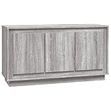 Wohnzimmerschrank Arbeitsplatte Küche Apothekerschrank Küche Aktenschrank - Sideboard Grau Sonoma...