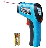 PeakTech 4935 Infrarot-Thermometer/Pyrometer mit Laser, -50°C … 400°C, Messpunktverhältnis...