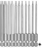 11 Stück Torx Schraubendreher Set, Torx Lang Magnetische Schraubendreher Bits Kit, T6-T40 100mm...