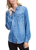 Vila Damen Vibista Denim Shirt/Su-noos Hemd, Medium Blue Denim 2, L EU