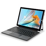 ALLDOCUBE 2 in 1 Tablet PC, Tablet PC mit Tastatur Windows 11,Tablet Laptop 10.5 Zoll,Celeron...