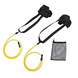 VANZACK Schwimmwiderstands gürtel mit Elastischen Bändern und Befestigungsriemen Trainingsgerät...