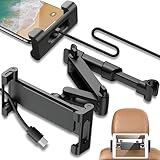Retoo Tablet Halterung Auto Tablethalterungen KFZ Tablet Halter Kopfstütze Universal 360°...