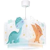 Dalber kinderlampe Pendelleuchte Hängelampe Baby Dinos Dinosaurier, 63451, E27