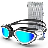 OMID Schwimmbrille, P2 Komfortable Anti-Fog Schwimmbrille für Männer Frauen Erwachsene Jugend