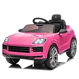 LALAHO Kinder Elektroauto 12V Kinderauto Elektrisch 2,4G-Fernbedienung, Elektrofahrzeuge 2-türig...