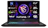 MSI Katana 17 B13VGK-671, Gaming Laptop, 43,9 cm (17,3 Zoll) FHD, 144 Hz, Intel Core i9-13900H, 16...