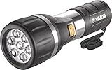 Varta 7x 5 mm LED Day Light Taschenlampe F30 (inkl. 2x Longlife Power D Batterien Flashlight Leuchte...