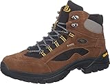 Brütting Unisex Chimney Rock Trekking-& Wanderstiefel, Braun Schwarz Gelb, 43 EU