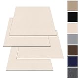 Teppichfliesen 50x50cm Teppichfliesen Selbstklebend - 10 Stück Set - 2.5m² - Teppichboden, Teppich...