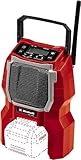 Einhell Akku-Radio TC-RA 18 Li BT - Solo Power X-Change (Li-Ion, 18 V, 10 W Lautsprecher, Bluetooth,...