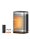 Dreo Heizlüfter Energiesparend Klein, 1500W Heizung Elektrisch mit Thermostat, 70° Oszillierend...