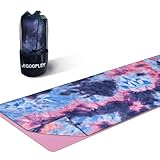 JIGOOPLEY Yoga Handtuch Rutschfest, Yogamatte Rutschfest Yogatuch Yogadecke für Yoga Matte,...