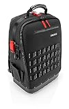 KNIPEX Modular X18 Werkzeugrucksack, leer, 58 Steckmöglichkeiten, 18 l Volumen, mit Laptop-Fach,...