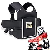 YUJUVI Kinder Motorrad Sicherheitsgurt Motorrad Kinder Gürtel Verstellbarer Kinder Motorradgürtel...