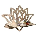 Wandregal in Blumenform, Holzregal, hohle Wanddekoration für Schlafzimmer, Wohnzimmer, Badezimmer,...