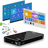 Mini Beamer mit Screen Mirroring Heimkino Beamer HD | WiFi/BLEUTOOTH/HDMI/USB/SD/