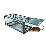 BAOKUA Rattenfalle,rattenfalle lebendfalle Gross zum Fangen von im Innen und außenbereich Mäuse,...