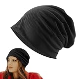 Turban Head Wrap für Herren, lockere Mütze | Leichter Laufhut – dehnbarer Turban zum Angeln,...