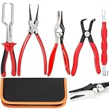 Rustark Elektrische Trennzange Electrical Disconnect Pliers für Kraftfahrzeuge Schlauchklemme...