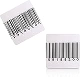 1000x EAS RF 8,2MHz Sicherheitsetiketten 4x4cm - Barcode-Softtags gegen Ladendiebstahl -...
