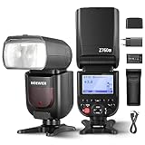 NEEWER Z760-C TTL Blitzgeräte Kompatibel mit Canon, Blitzlicht 76Ws GN60 2,4G 1/8000s HSS, TCM...