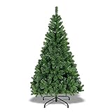Stong Camel Künstlicher Weihnachtsbaum, 2,1 m, Premium-Fichte, aufklappbar, mit Metallständer,...