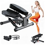 Niceday Twist Stepper für Zuhause | Swing Stepper mit Power Ropes | Stepper Hometrainer mit LCD...