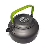 Ecent Tragbar Aluminium Camping Wasserkocher Kessel Teekanne Kaffeekanne für Outdoor Picknick...