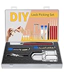 IPSXP DIY Lockpicking Set, [Neues Gameplay & Anpassbarer Schwierigkeitsgrad] Dietrich Set mit...