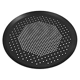 Zerodeko Runder Pizzateller aus Aluminiumlegierung mit Perforationen Antihaft Backblech für Ofen...