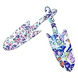 JOINPAYA 2 Stück Teiliges Blumenkellen Robustem Eisen mit Bedrucktem Design Kleine Gartenschaufeln...