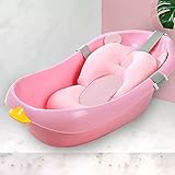 Zankie Baby-Badekissen – Badematte | Faltbare, Verstellbare Baby-Badewannenstütze Für...