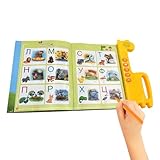 Generisch Soundbuch, Russisch Lernspielzeug für Kinder mit Tönen, Interaktives Lernspielzeug für...