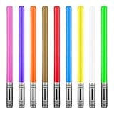 9PCS Aufblasbare Lichtschwert, Star-Wars Lichtschwert Schwert Stick Ballons, Aufblasbares Schwert...