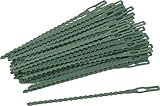 Meister Pflanzenbinder 17 cm - Praktisches Set mit 50 Stück - Mit flexiblem Drahtkern - Für...