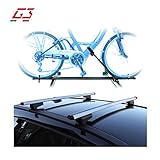 Fahrradträger + Dachträger für Fahrräder, kompatibel mit Nissan PatHFINDER RAILS 3P 05-10...