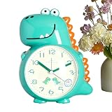 Tragbarer intelligenter Lautsprecher – Analog-Wecker für Kinder, Tier-Design, Kinderuhr für...