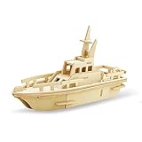 Georgie Porgy 3D Holz Puzzle rettungsboot Modell holzhandwerk Baukasten Kinder Spielzeug (jp294...